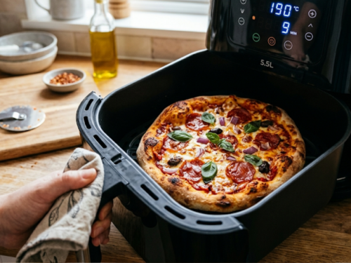 Pizza artesanal en air fryer