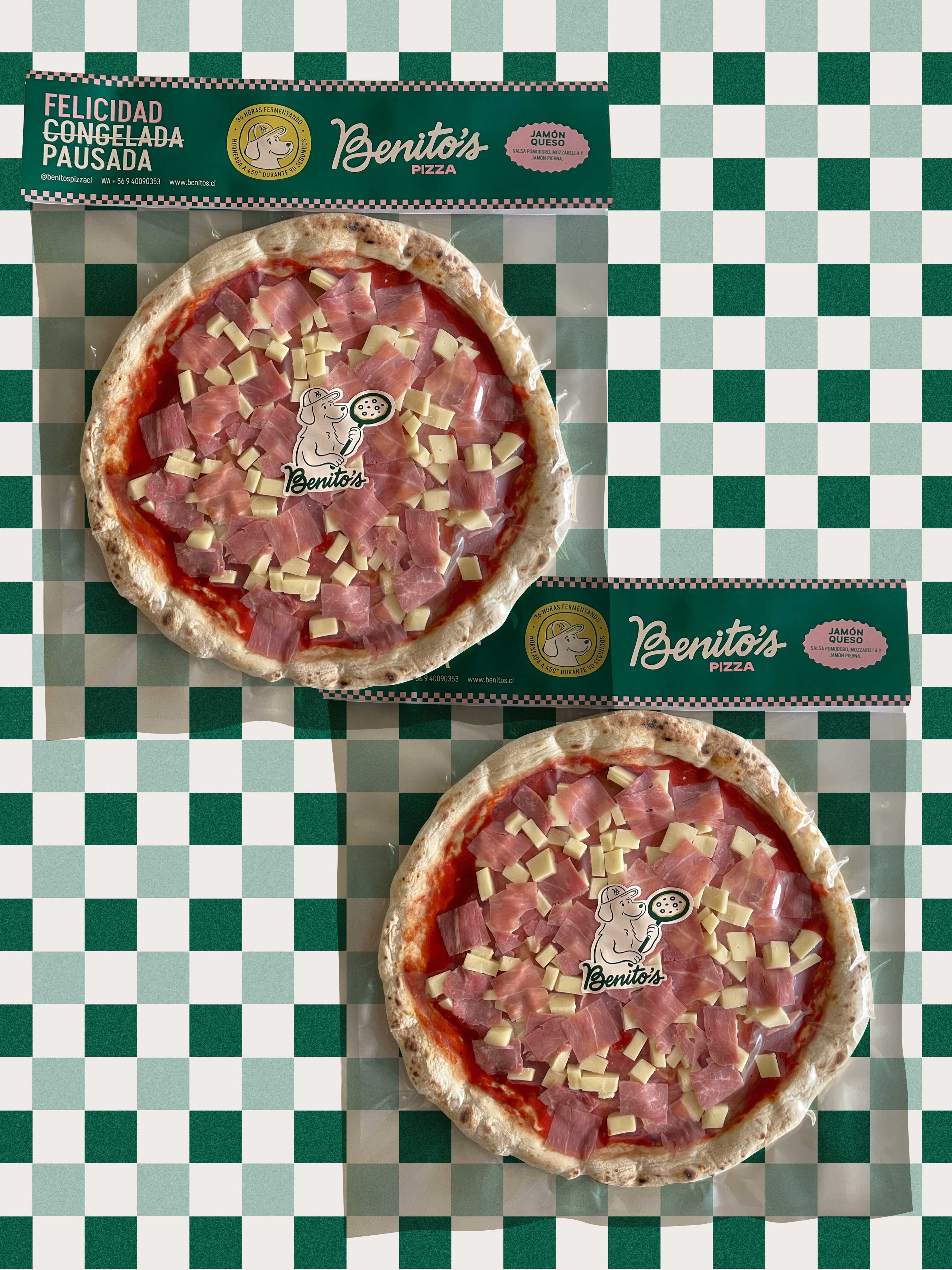 2 Pizzas - Jamón Queso