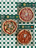 3 Pizzas - Margarita, Super Pepperoni y Jamón Queso - Pack
