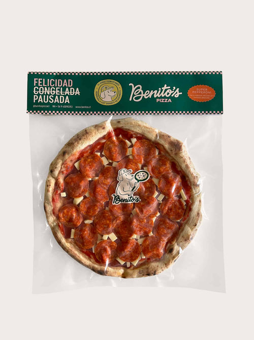 Combina pizzas entre amigos - Margarita, Super Pepperoni y Jamón Queso