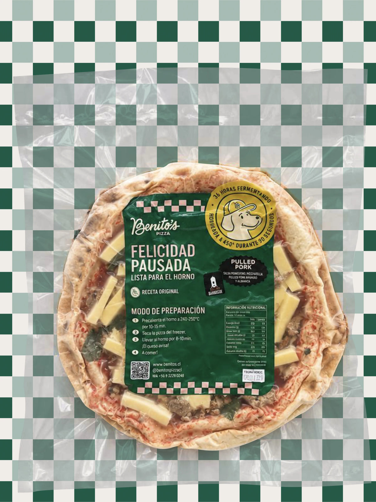 Pizza Pulled Pork - Edición Especial Benito's, Disponibilidad por Lote